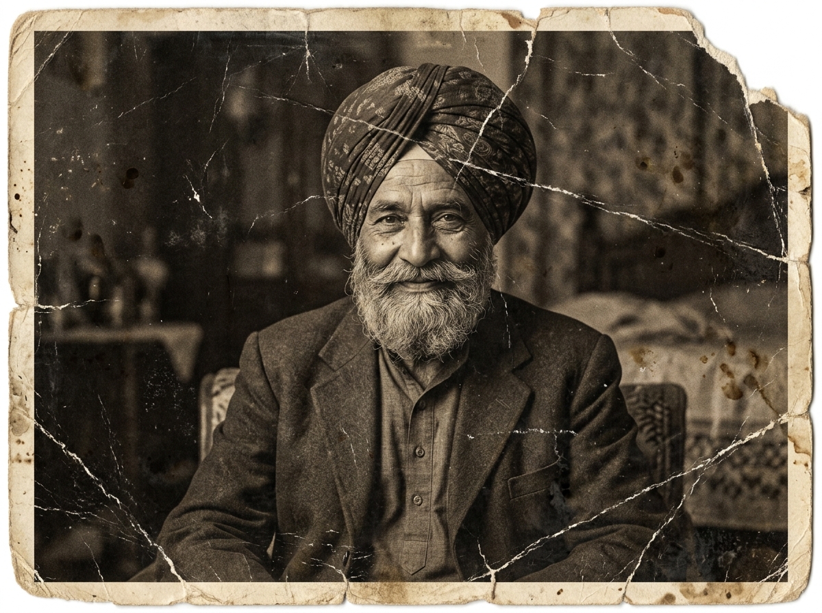 Vintage Heritage Portrait