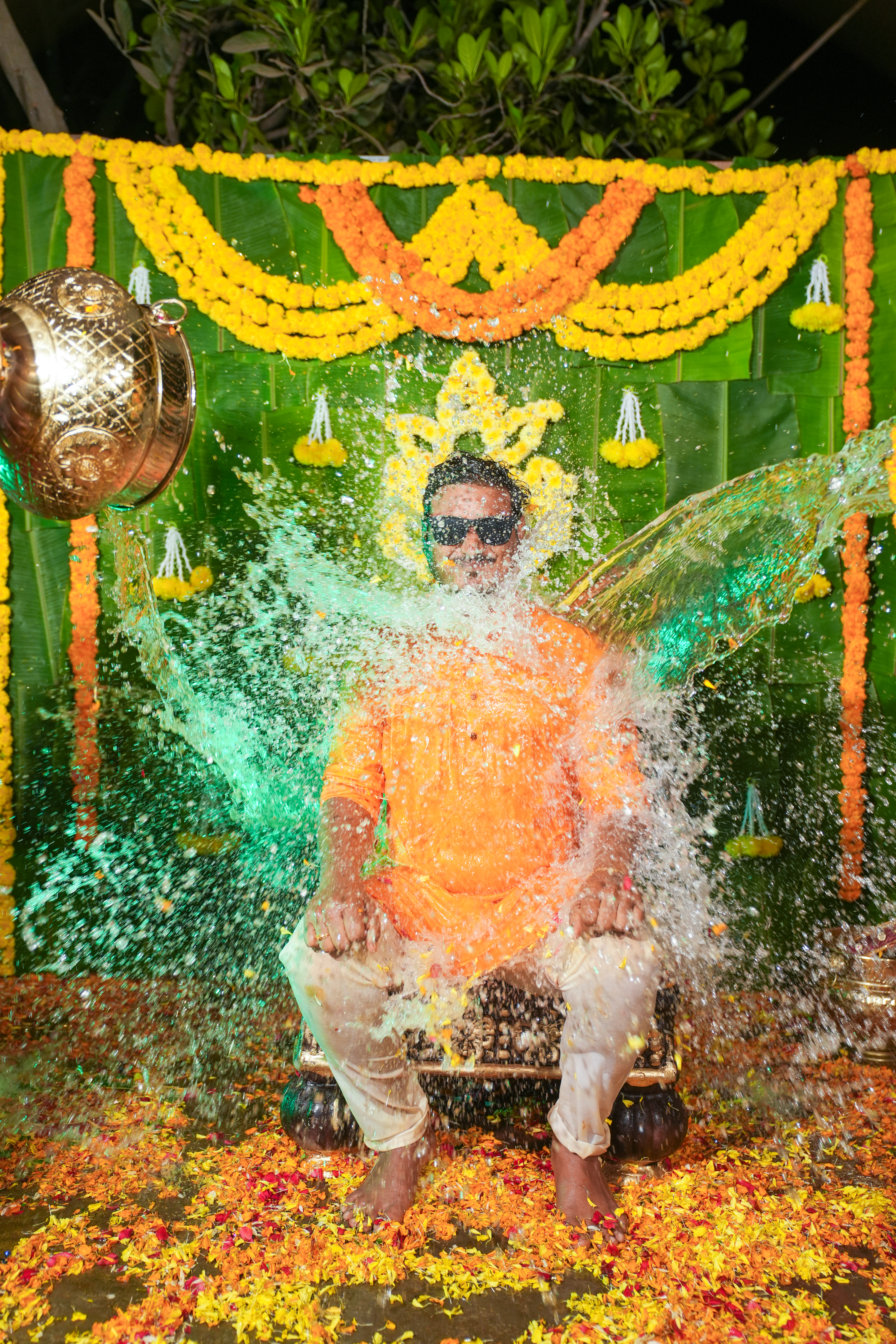 Traditional Haldi Celebration